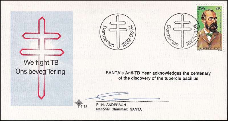 1981 RSA FDC.3.28 Rubberstamped & Signed by Adminstrator W.A. Cruywagen
