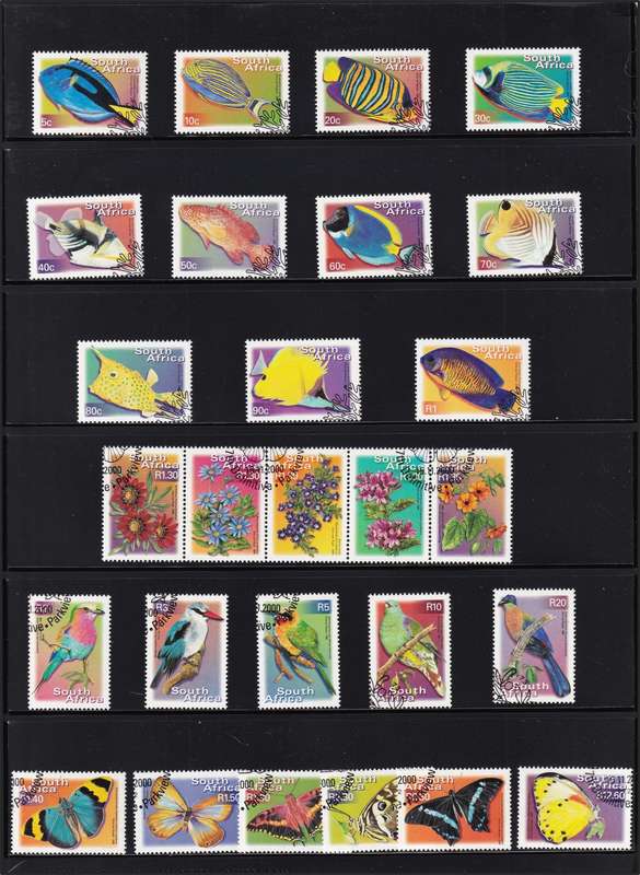 1998 RSA Yearpack, 6th Definitive & 7th Definitive Issues, All CTO