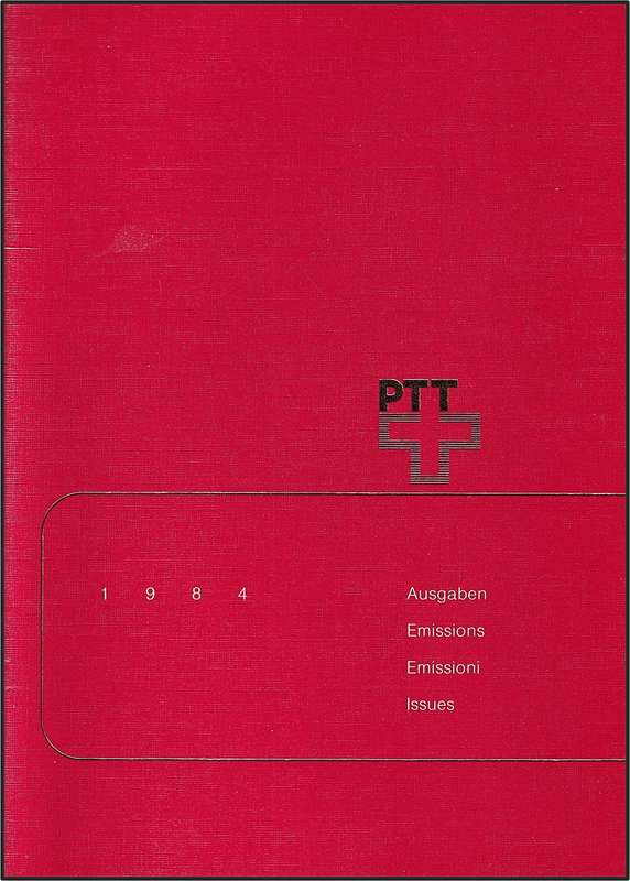 1984 Switzerland Year Book Issues UMM(**)