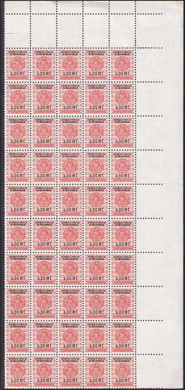 1970/80s Mozambique Fiscal/Surcharged Issues in Blocks, Mostly UMM(**) - High CV Lot!