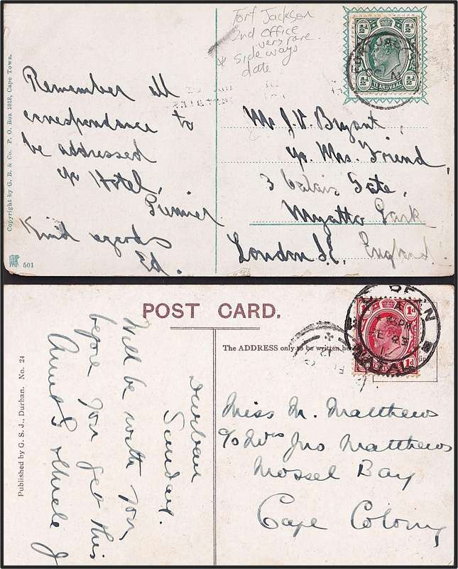 15 x Transvaal KEVII Post Cards 1900/12 - Rhodes, Knights, De Rust & Other Scarce PMs!