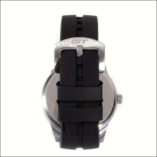 GT Men's Sports Alloy Wrist Watch With Silicone Strap, Japanese Movement