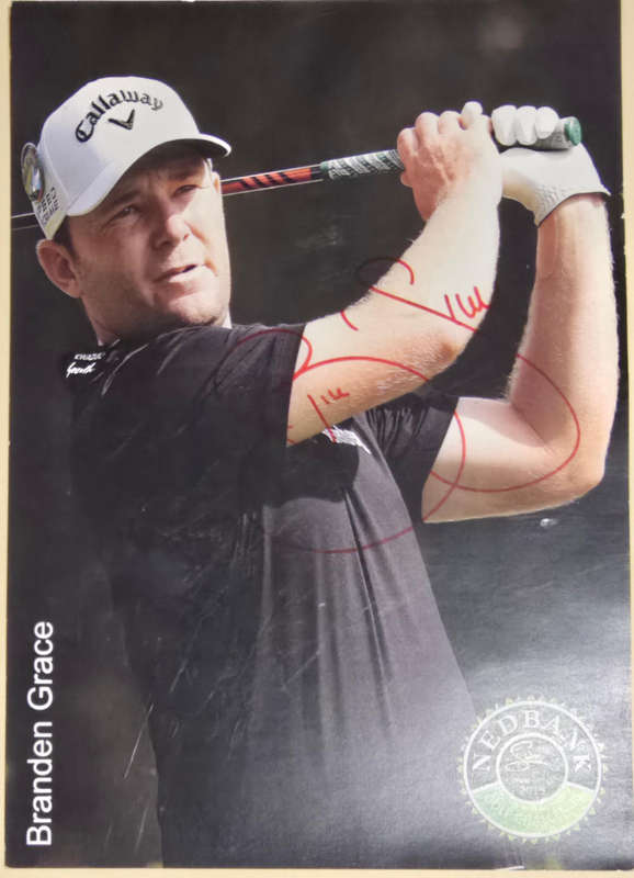 2 SA golfing great autographs for the price of one