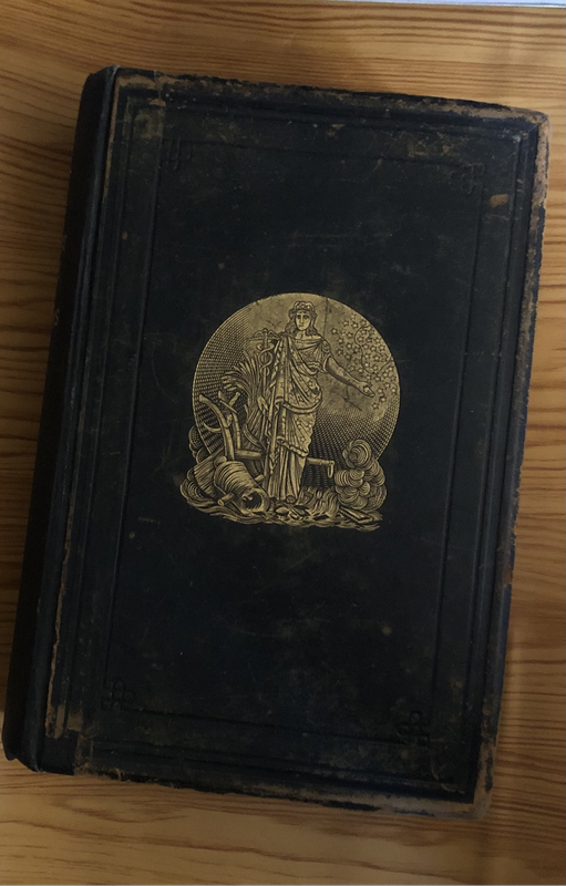 Antique and highly collectable heavy and big book of the century
