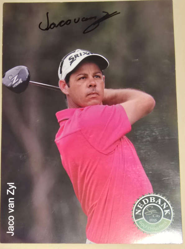 2 SA golfing great autographs for the price of one