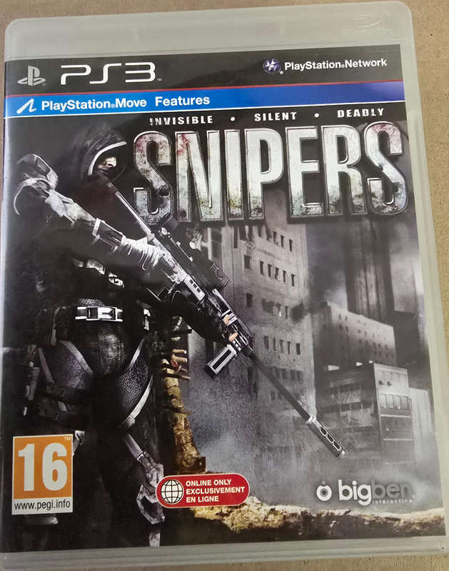PS 3 game: Snipers (PS move features)