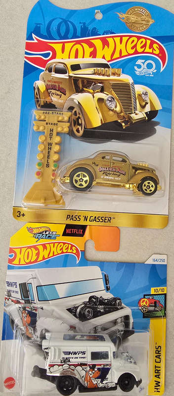 Hot wheel combo with 50th anniversary collectable