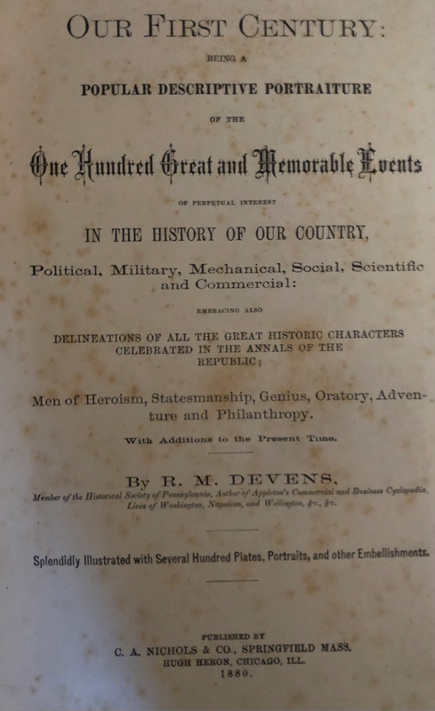 Antique and highly collectable heavy and big book of the century