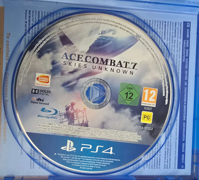 PS4: Ace Combat 7: Skies unknown