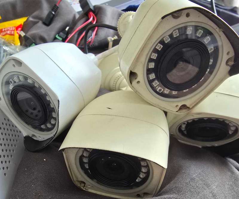 CCTV lot and harddr