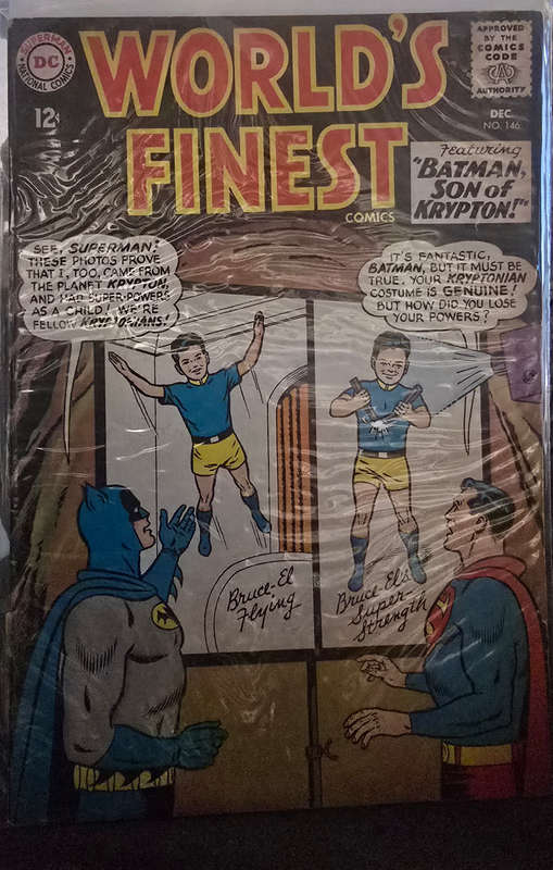 Super collectable comic: Worlds finest