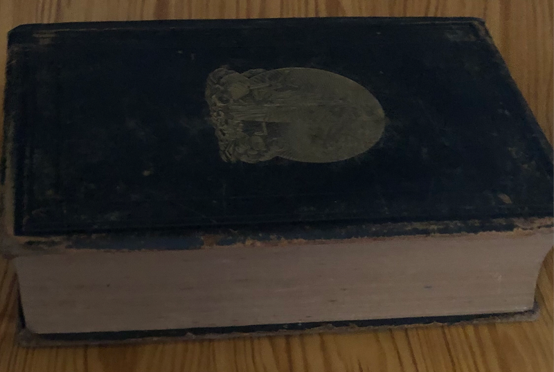 Antique and highly collectable heavy and big book of the century
