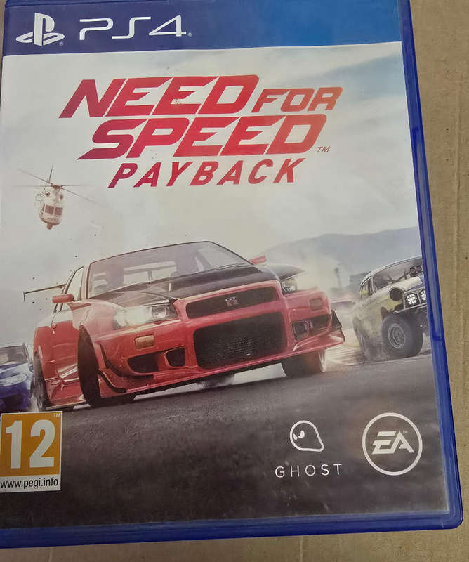 PS4 games: Need for speed payback
