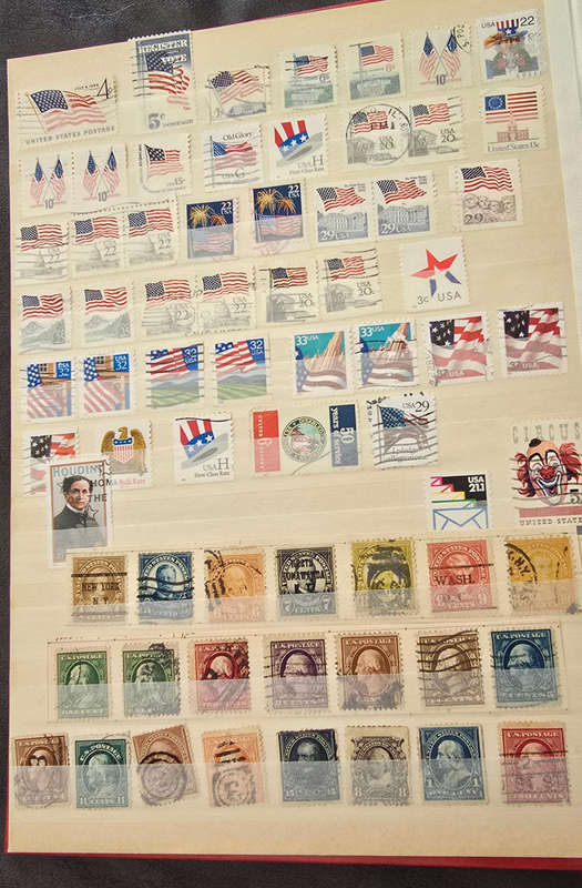 USA stamp album unvalued!!!