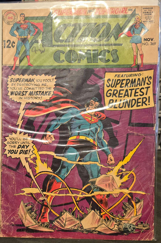 Rare Action Comics: Superman and Supergirl