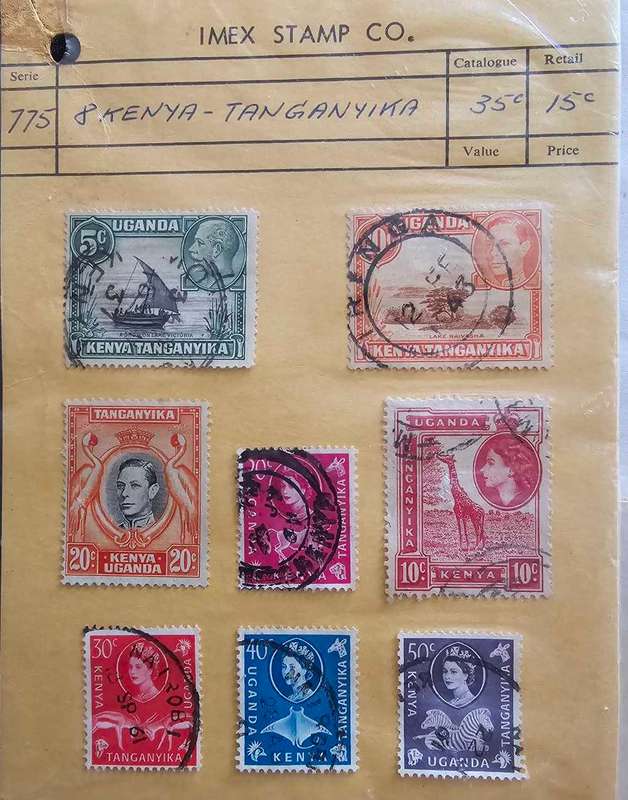 Stamps galore. 2 xFDCs and a shoe box of stamps