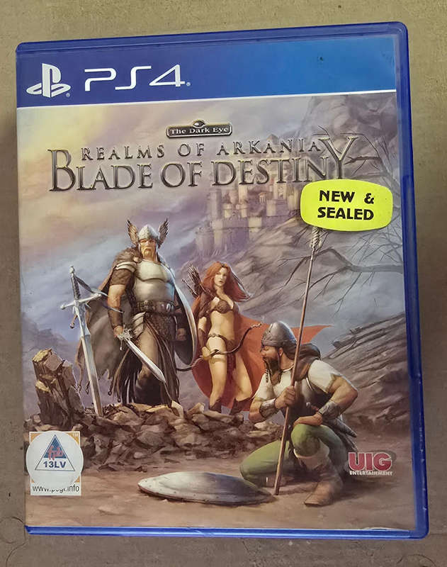 PS4 game: Realms of Arkania ( Blade of destiny)
