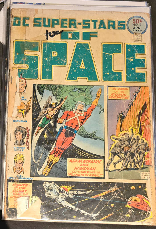 Rare comic: DC Super-Stars of space