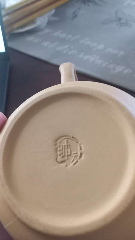 Yixing Gold Clay Teapot and Cups