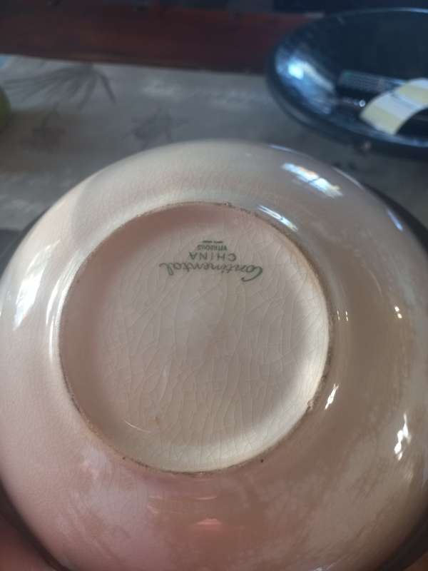 Continental China vitreous bowl