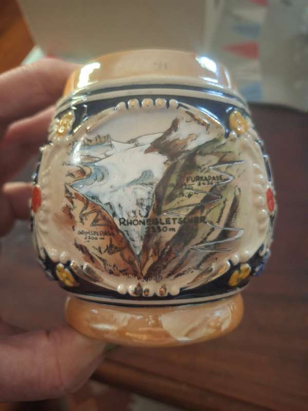 Vintage beer mug