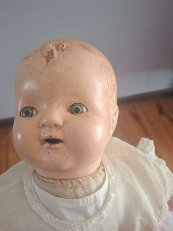 Baby hendren vintage doll