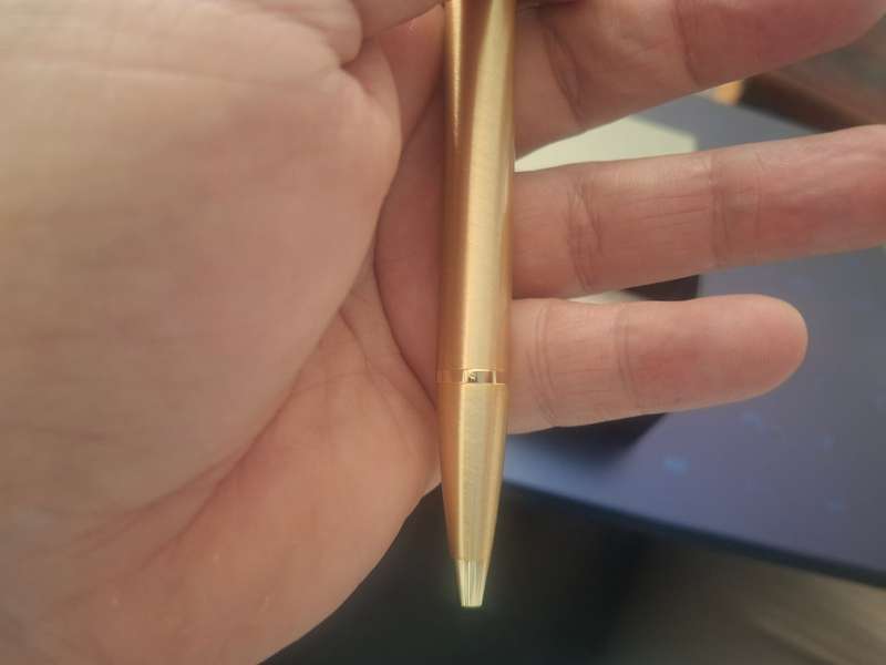 Gold Parker IM Metal Ballpoint Pen