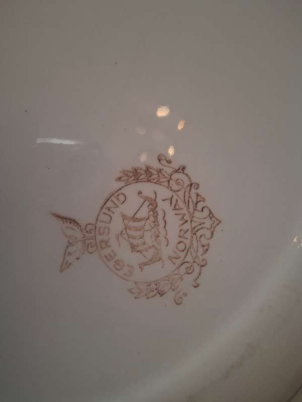 Egersung Norway serving platter