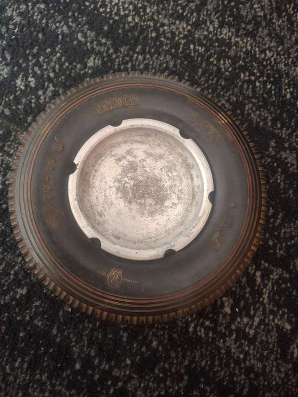 Super india tire ashtray made in south africa