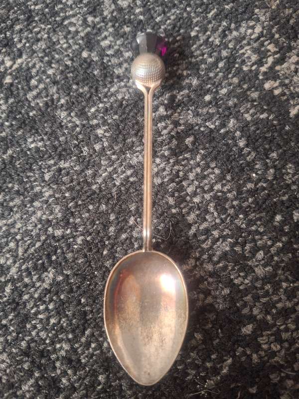 Sterling silver spoon
