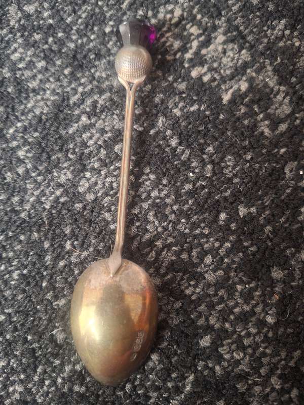 Sterling silver spoon