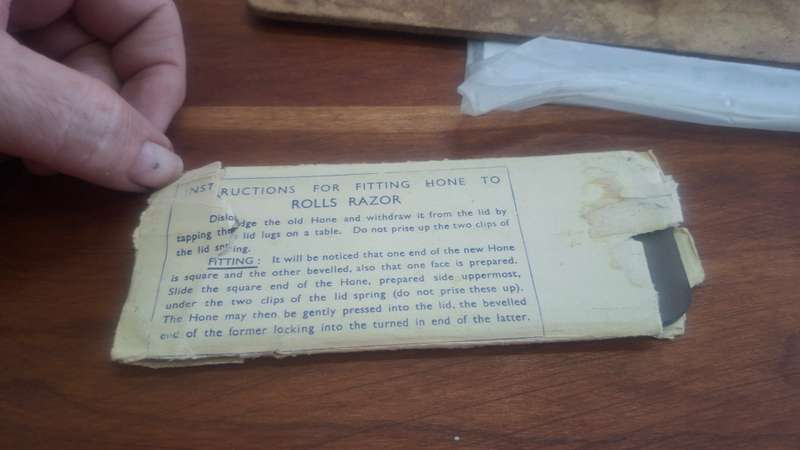 Vintage rolls razor 1927