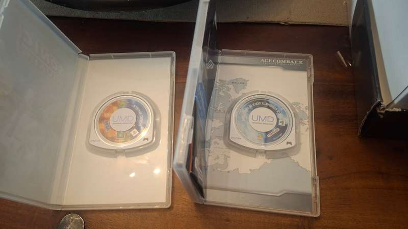 Psp sonic rivals and ace combat games