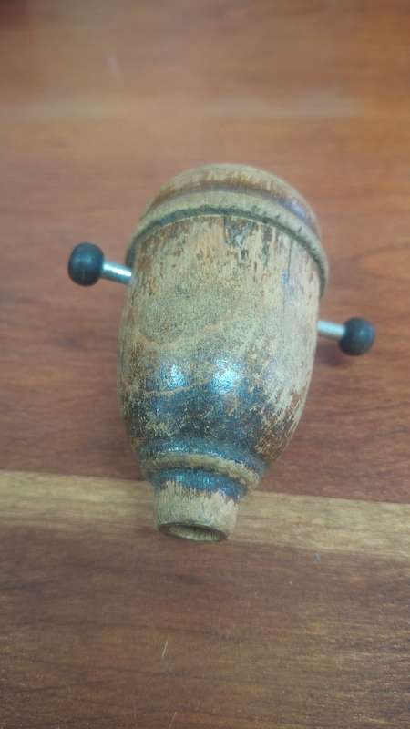 Vintage Old Handcrafted Electrical Wooden Switches Indian House On/Off Switch