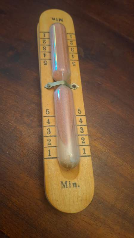 Vintage egg timer