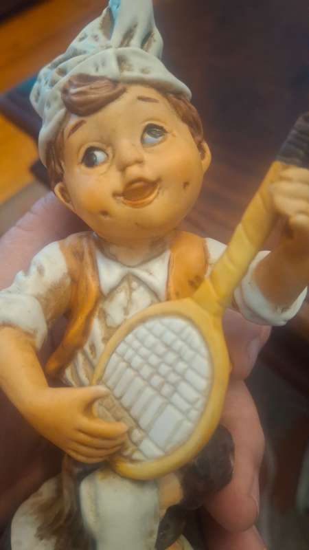 Vintage boy figurine