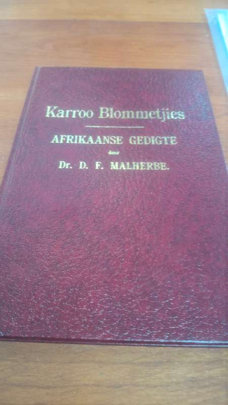 Karroo blommetjies afrkaanse gedigte Dr DF Malherbe