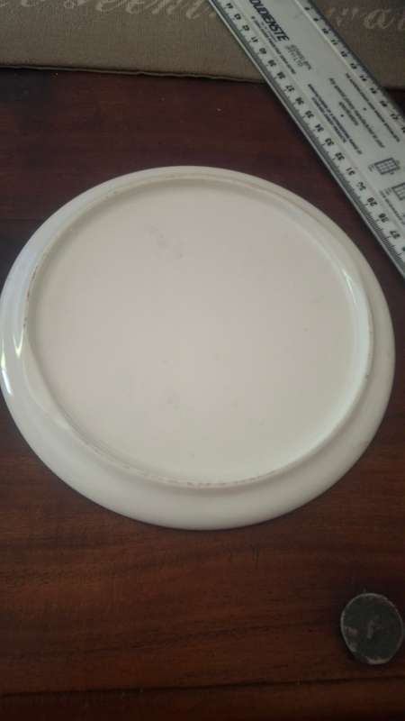 Vintage porcelain plate