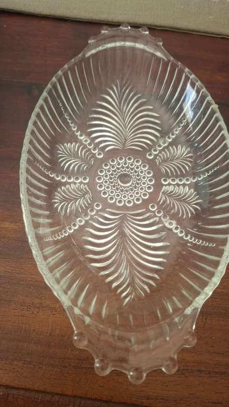 Vintage glass bowl