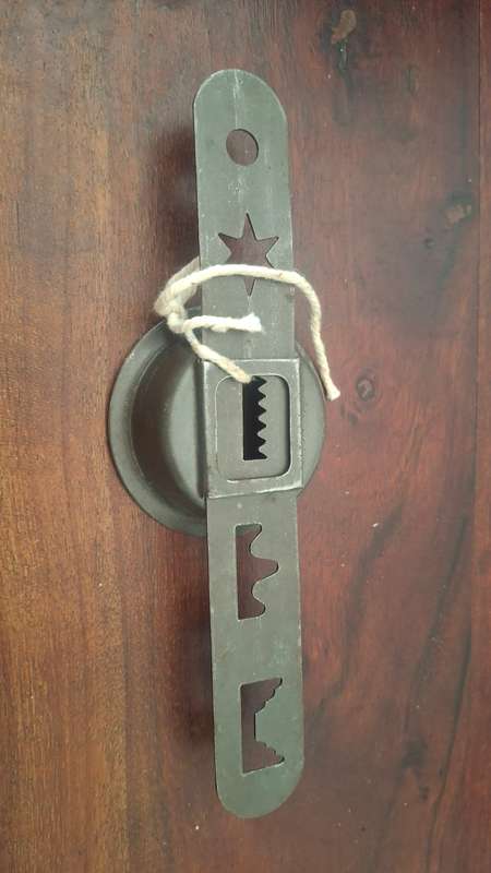 Vintage cookie press for mill