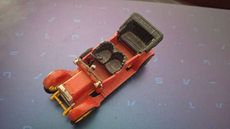 Daimler 1910 vintage toy car