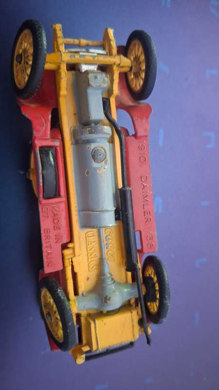 Daimler 1910 vintage toy car