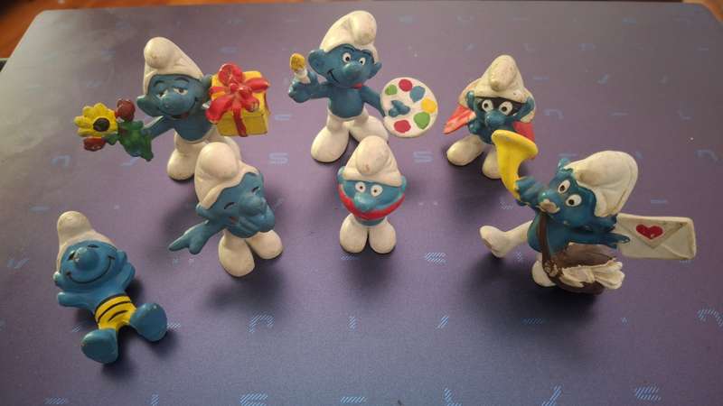 Smurf x 7