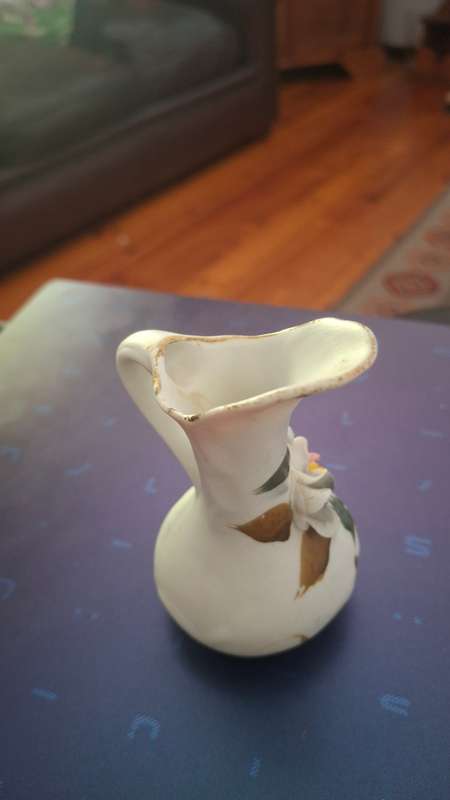 Small porcelain vase