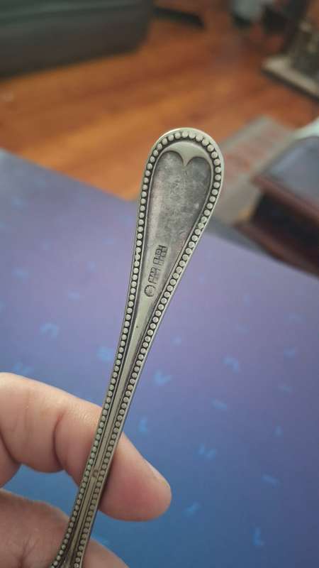 Vintage fruit spoon