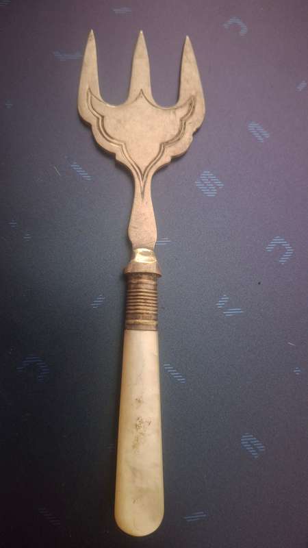 Vintage toast fork
