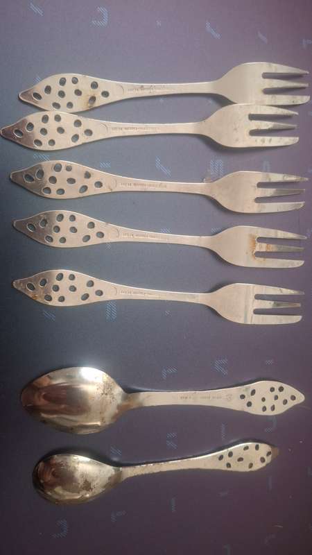 Elwezetta spoon and forks vintage
