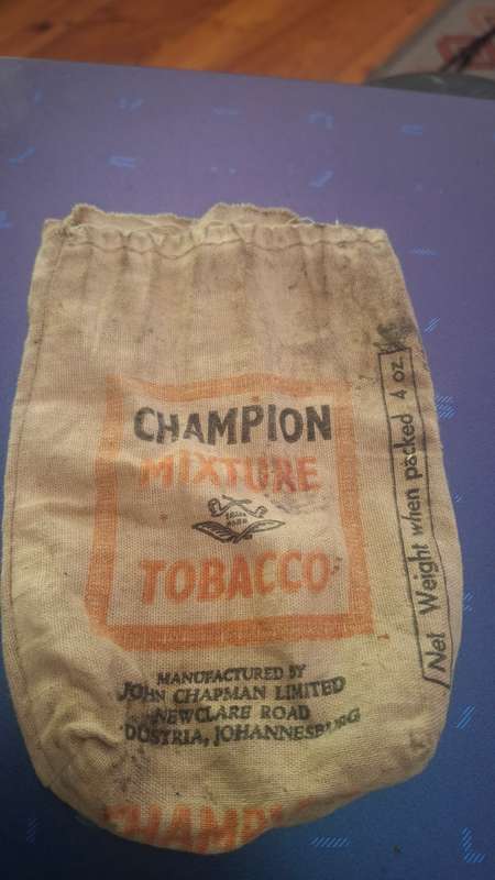 Champion tobacco bag