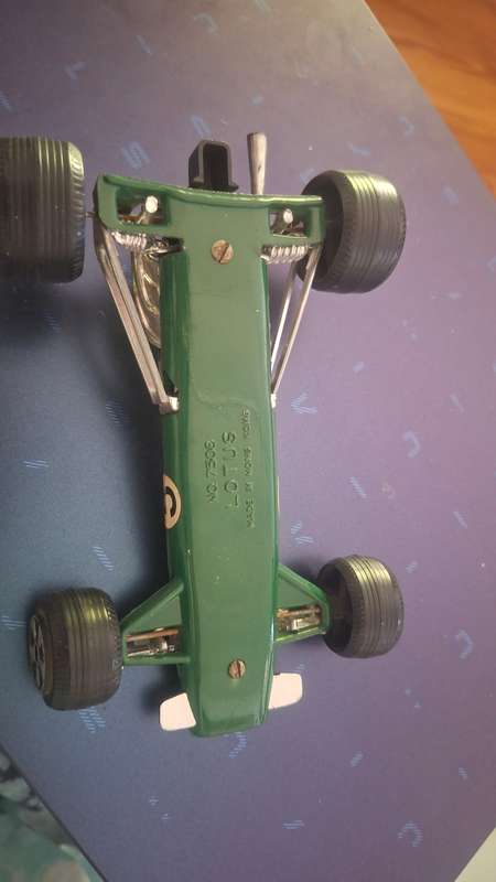 Vintage lotus car