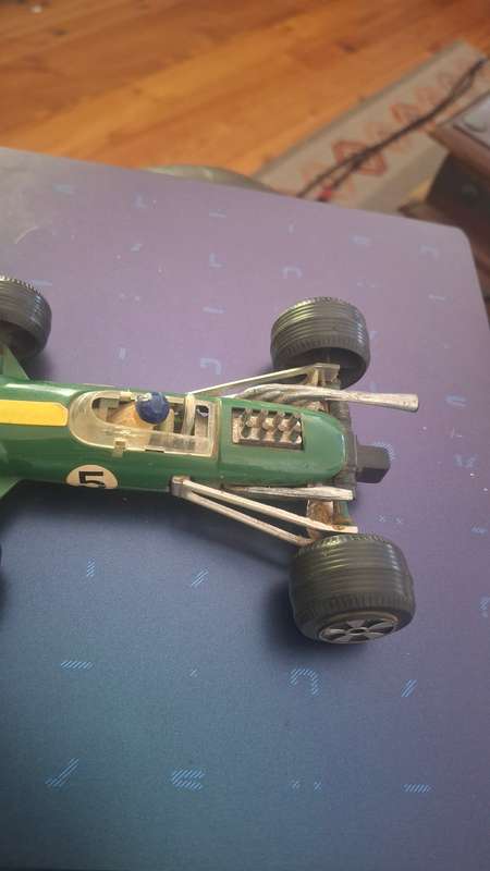 Vintage lotus car
